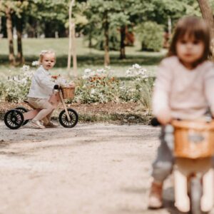 Balans bicikl tricikl Kinderfeets Tiny Tot PLUS Rose