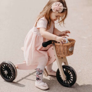 Balans bicikl tricikl Kinderfeets Tiny Tot PLUS Rose