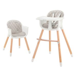 Hranilica za bebe Kinderkraft SIENNA grey