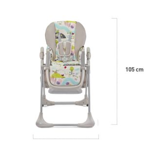 Hranilica za bebe Kinderkraft TASTEE green tree, dimenzije 1
