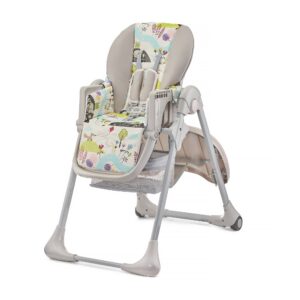 Hranilica za bebe Kinderkraft TASTEE pink leaf