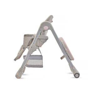 Hranilica za bebe Kinderkraft TASTEE pink leaf