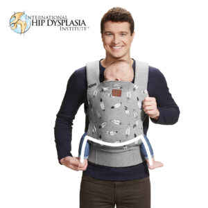 Kengur nosiljka Kinderkraft MILO gray