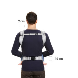 Kengur nosiljka Kinderkraft MILO gray