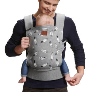 Kengur nosiljka Kinderkraft MILO gray