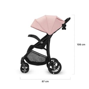 Kinderkraft CRUISER pink kišobran kolica, dimenzije