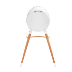 Kinderkraft FINI hranilica za bebe, bela, stolica za hranjenje za veću decu