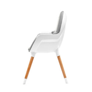 Kinderkraft FINI hranilica za bebe, bela, stolica za hranjenje za manju decu