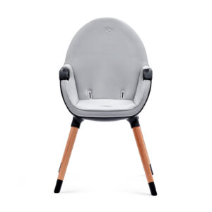 Kinderkraft FINI hranilica za bebe, crna, stolica za hranjenje za manju decu