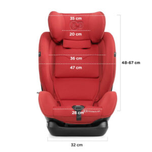 Kinderkraft Isofix auto sedište MYWAY red