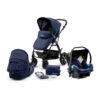Kinderkraft MOOV navy 3u1 kolica za bebe