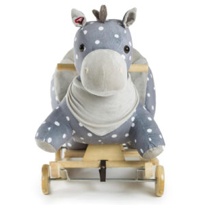 Kinderkraft njihalica klackalica Sivi konj