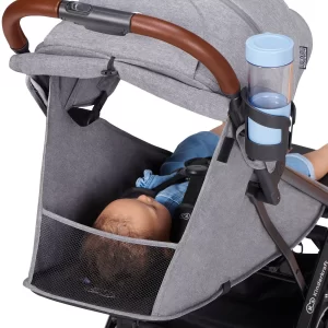 Kišobran kolica za bebe Kinderkraft NUBI grey detalj