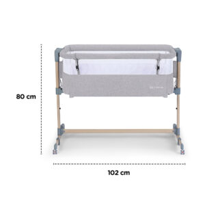 Kolevka krevetac za bebe Kinderkraft NESTE UP dimenzije