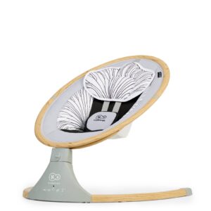 Ležaljka za bebe (ljuljaška) Kindekraft LUMI wooden