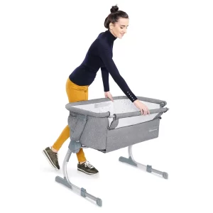 Prenosivi krevetac kolevka Kinderkraft UNO UP grey