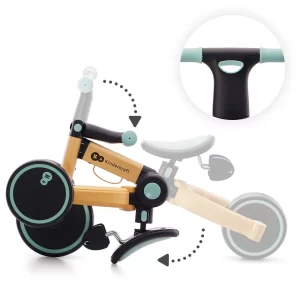 Tricikl Kinderkraft 4TRIKE sunflower blue sklapanje