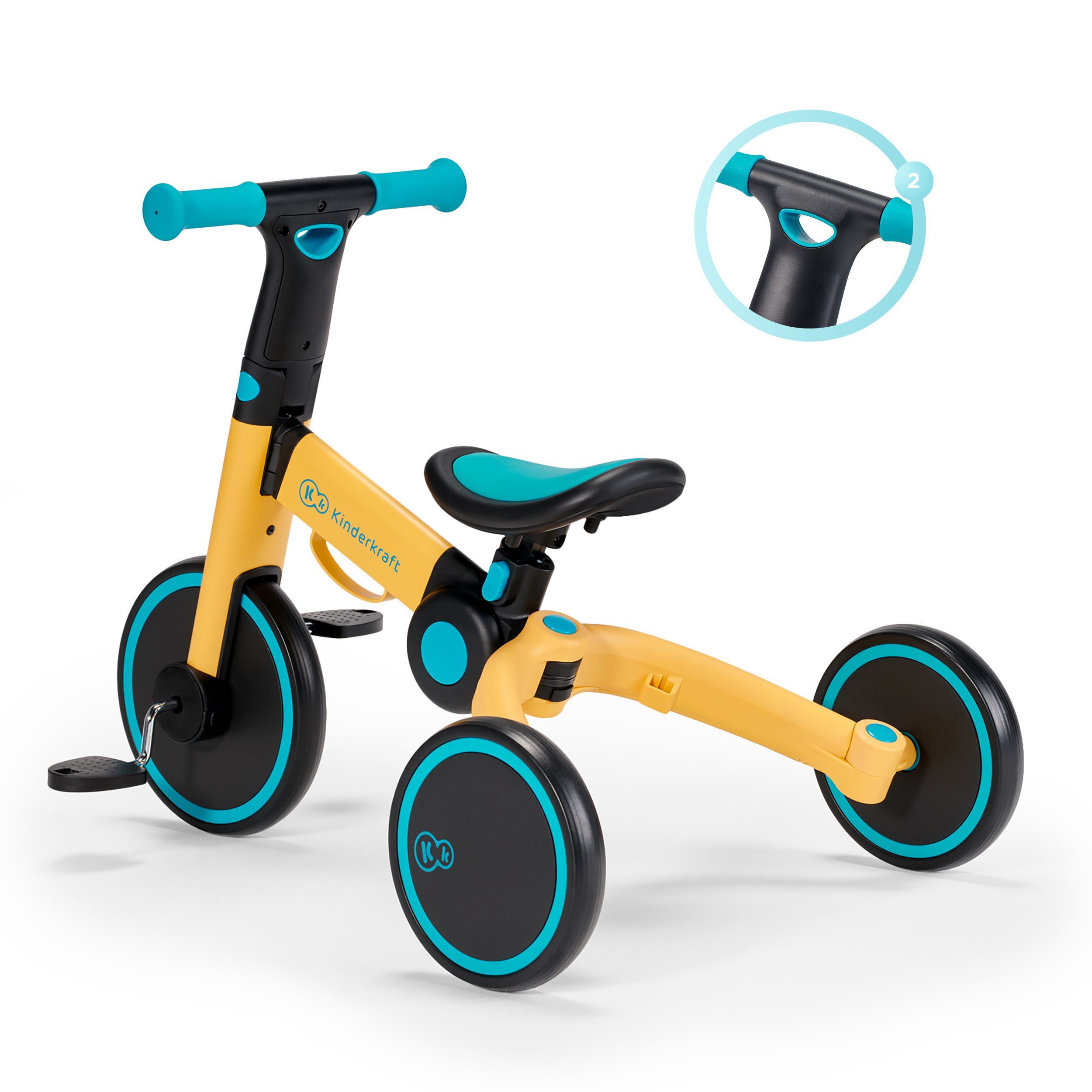 Tricikl bicikl Kinderkraft 4TRIKE detalji