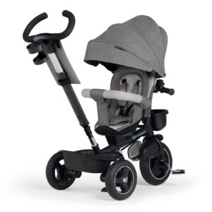 Tricikl guralica Kinderkraft SPINSTEP grey